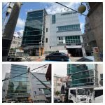 마포 주민 편익 시설 단열 조류충돌방지필름 시공사례