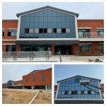 문정 초등학교 단열 조류충돌방지필름 시공사례