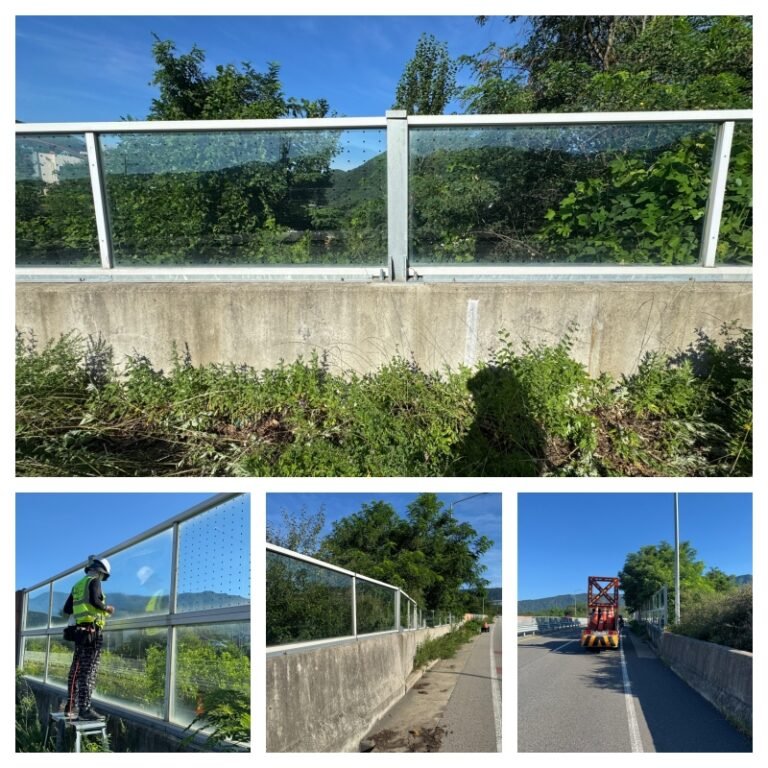 국지도 75호선 기양천교 조류충돌방지필름 시공사례